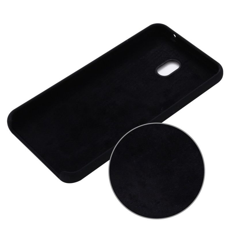 Coque Xiaomi Redmi 8a Conception Silicone Liquide