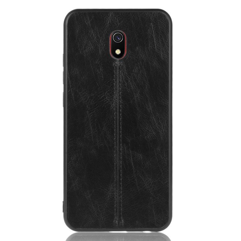 Coque Xiaomi Redmi 8a Effet Cuir Couture