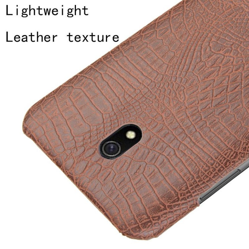 Coque Xiaomi Redmi 8a Style Peau De Crocodile