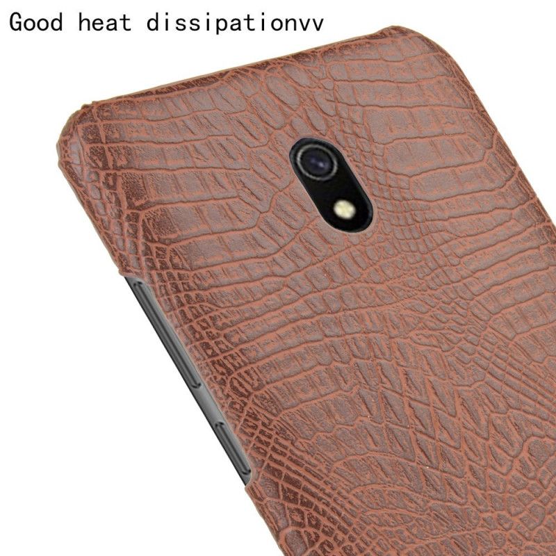 Coque Xiaomi Redmi 8a Style Peau De Crocodile