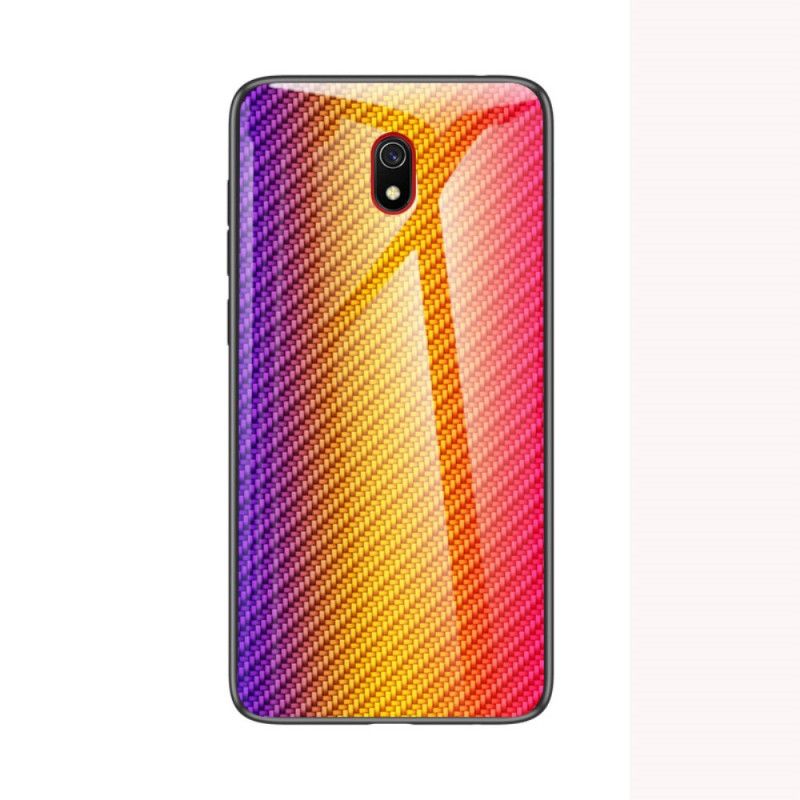 Coque Xiaomi Redmi 8a Verre Trempé Fibre Carbone