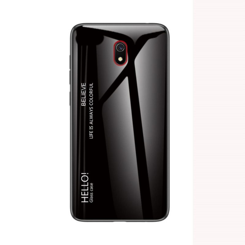 Coque Xiaomi Redmi 8a Verre Trempé Hello