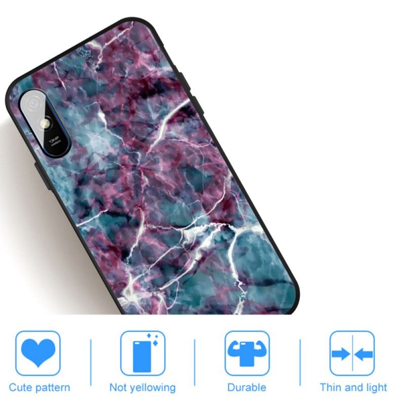 Coque Xiaomi Redmi 9a Marbre Violet