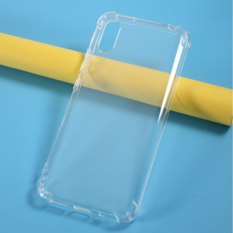 Coque Xiaomi Redmi 9a Transparente Coins Renforcés