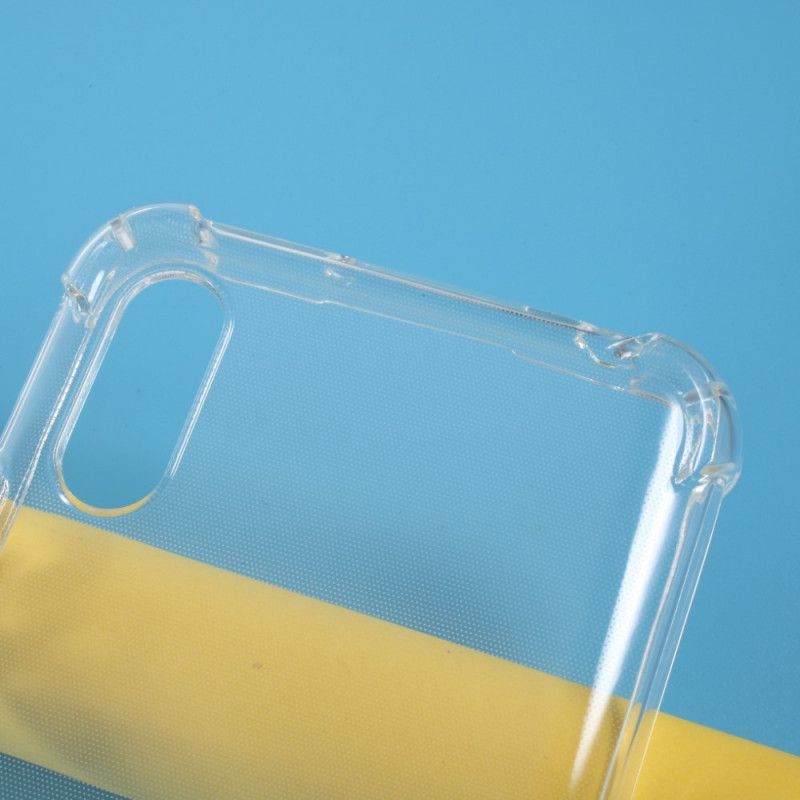 Coque Xiaomi Redmi 9a Transparente Coins Renforcés