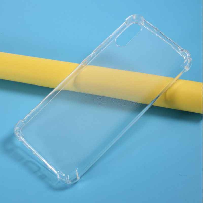 Coque Xiaomi Redmi 9a Transparente Coins Renforcés