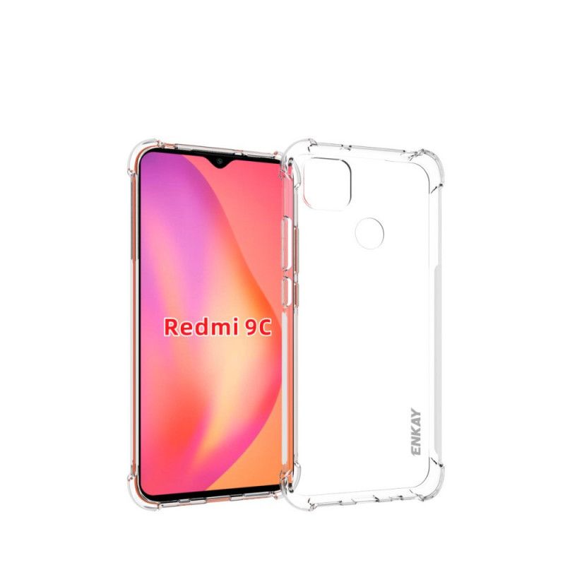 Coque Xiaomi Redmi 9c Combo Coque Et Verre Trempée Écran Enkay