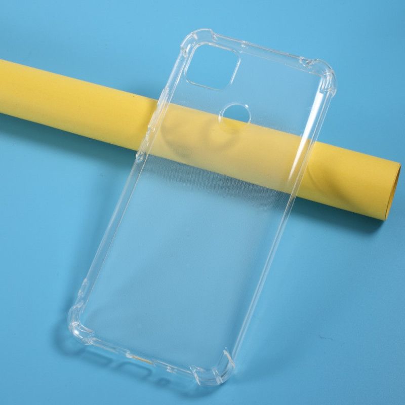 Coque Xiaomi Redmi 9c Transparente Coins Renforcés