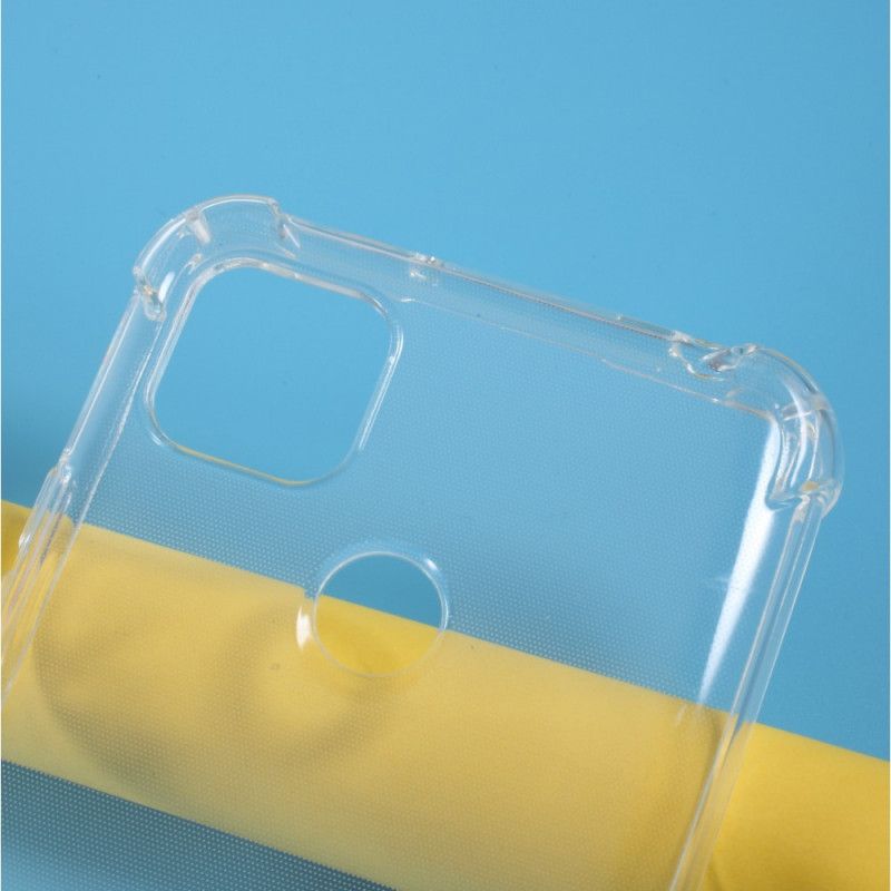 Coque Xiaomi Redmi 9c Transparente Coins Renforcés