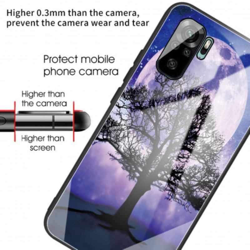 Coque Xiaomi Redmi Note 10/10S/Poco M5s Arbre et Lune