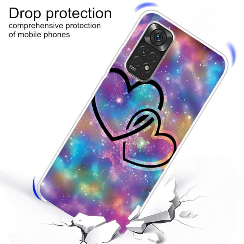 Coque Xiaomi Redmi Note 11 / 11s Coeurs Enchaînés