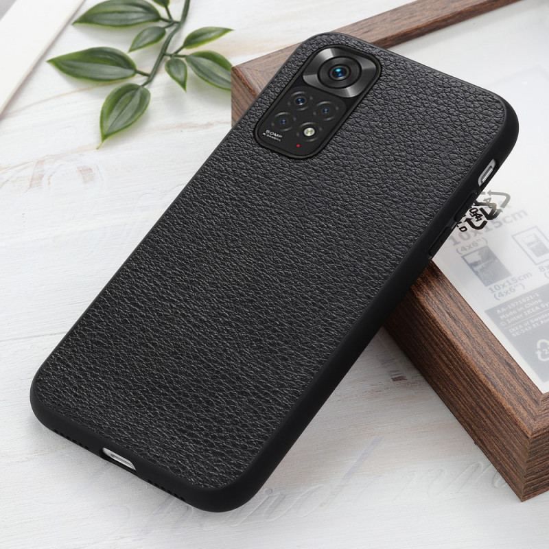 Coque Xiaomi Redmi Note 11 / 11s Cuir Litchi Véritable