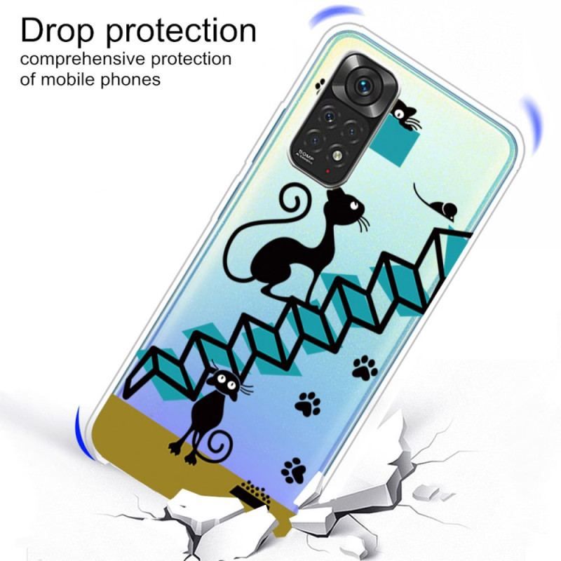 Coque Xiaomi Redmi Note 11 / 11s Drôles de Chats