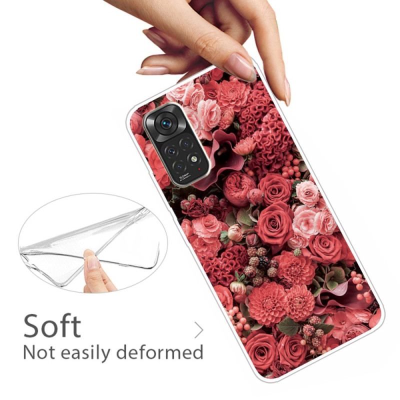 Coque Xiaomi Redmi Note 11 / 11s Fleurs Intenses