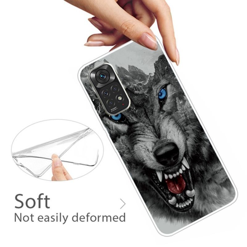 Coque Xiaomi Redmi Note 11 / 11s Loup Féroce