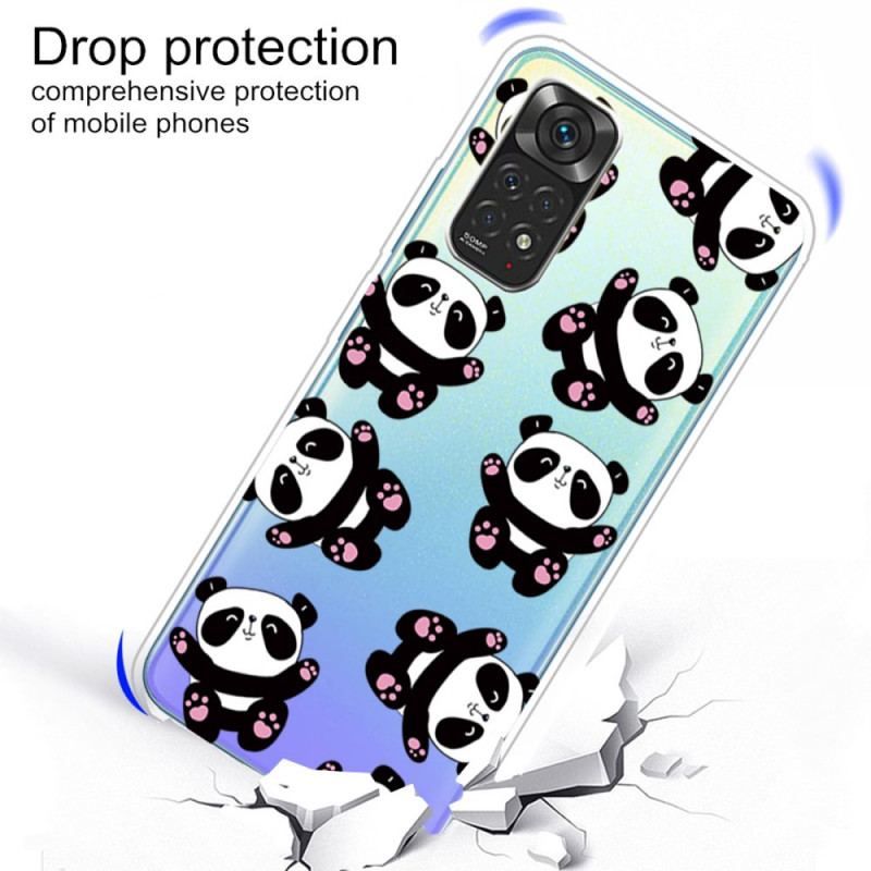 Coque Xiaomi Redmi Note 11 / 11s Pandas Fun