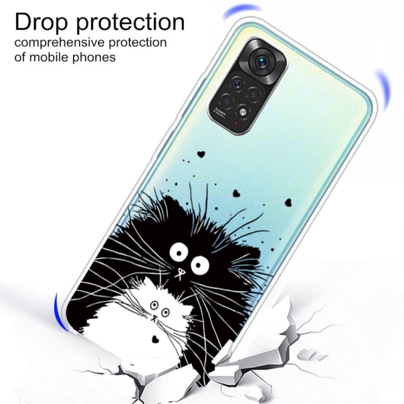 Coque Xiaomi Redmi Note 11 / 11s Regarde les Chats