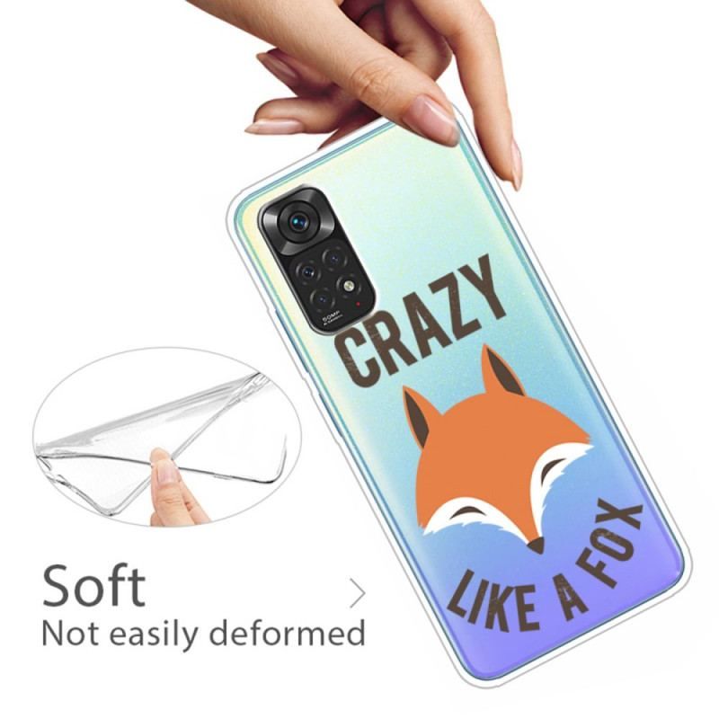 Coque Xiaomi Redmi Note 11 / 11s Renard / Crazy Like a Fox