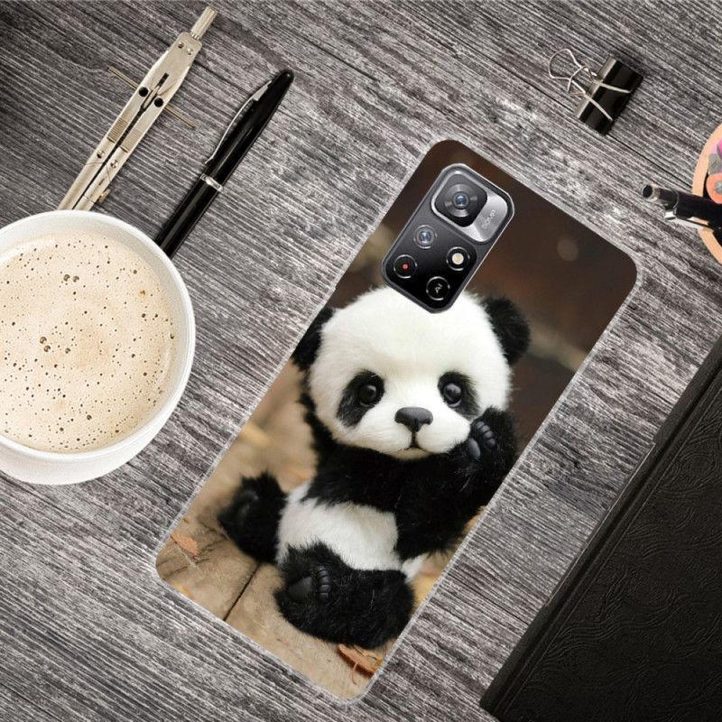 Coque Xiaomi Redmi Note 11 / Poco M4 Pro 5G Flexible Panda