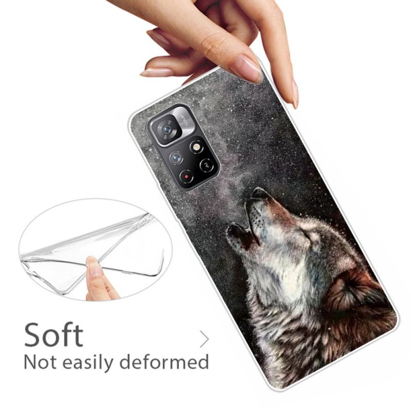 Coque Xiaomi Redmi Note 11 / Poco M4 Pro 5G Sublime Loup