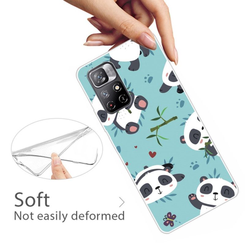 Coque Xiaomi Redmi Note 11 / Poco M4 Pro 5G Tas De Pandas