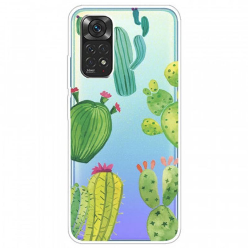 Coque Xiaomi Redmi Note 11 Pro / Note 11 Pro 5G Cactus Aquarelle