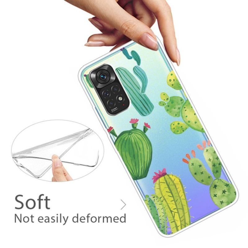 Coque Xiaomi Redmi Note 11 Pro / Note 11 Pro 5G Cactus Aquarelle