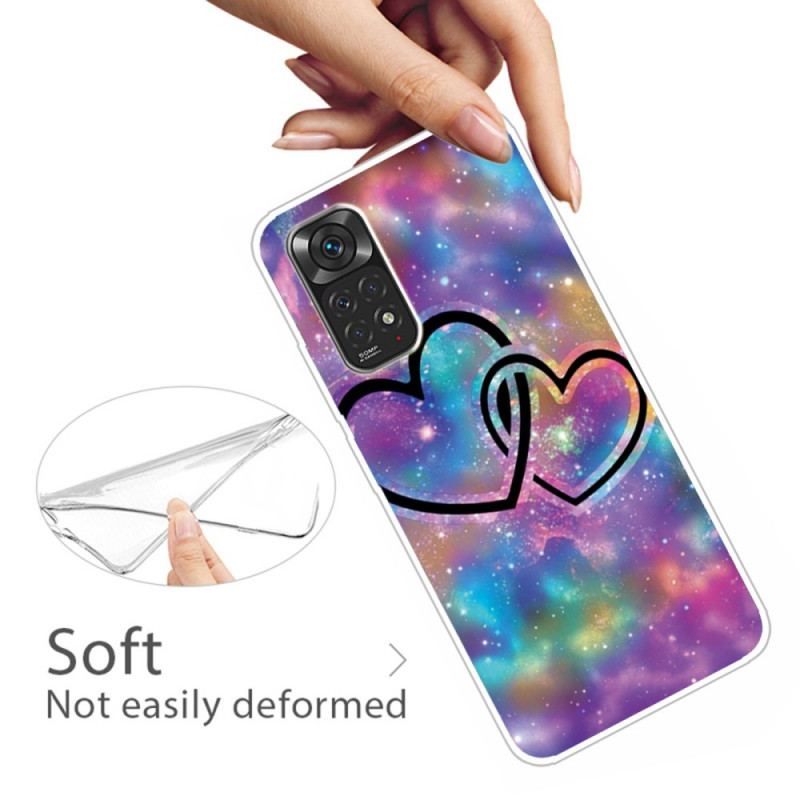 Coque Xiaomi Redmi Note 11 Pro / Note 11 Pro 5G Coeurs Enchaînés