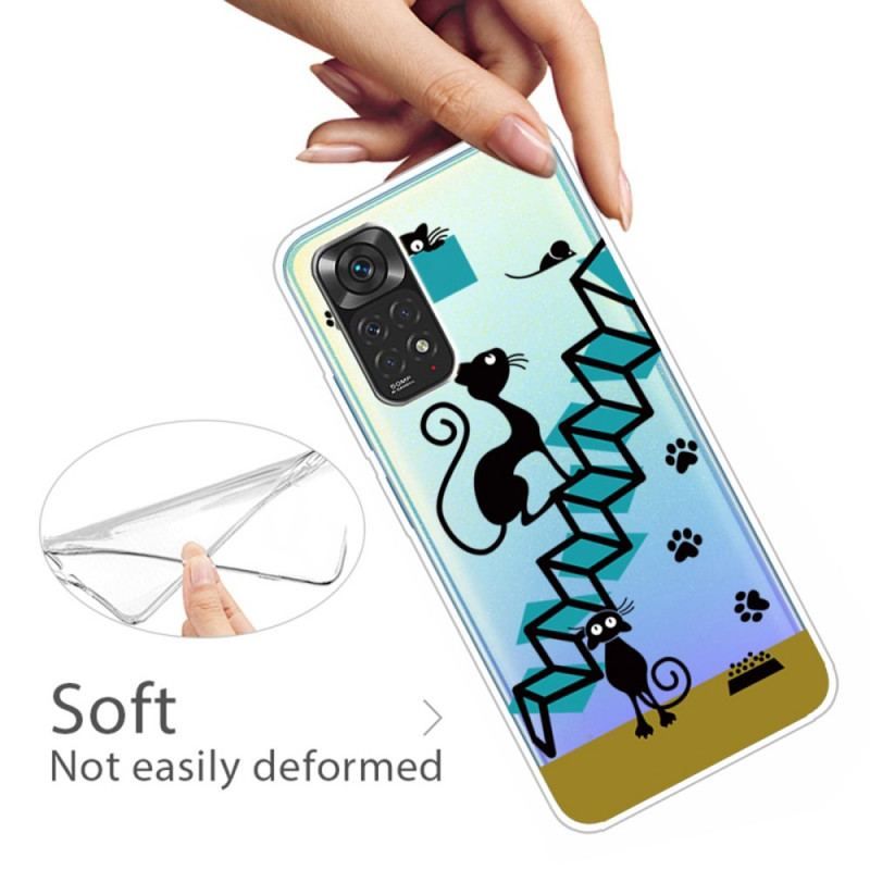 Coque Xiaomi Redmi Note 11 Pro / Note 11 Pro 5G Drôles de Chats