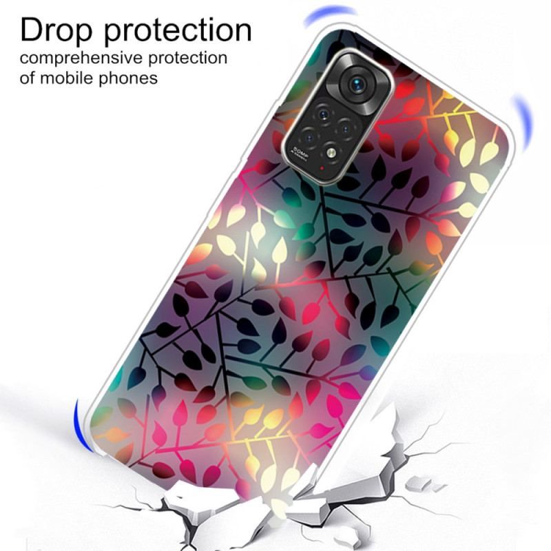 Coque Xiaomi Redmi Note 11 Pro / Note 11 Pro 5G Feuilles