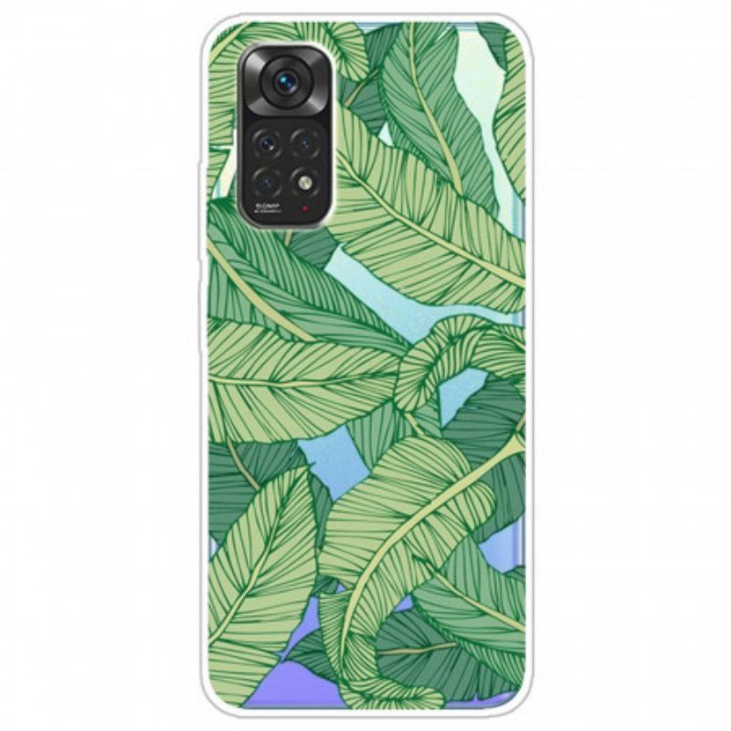 Coque Xiaomi Redmi Note 11 Pro / Note 11 Pro 5G Feuilles Graphiques