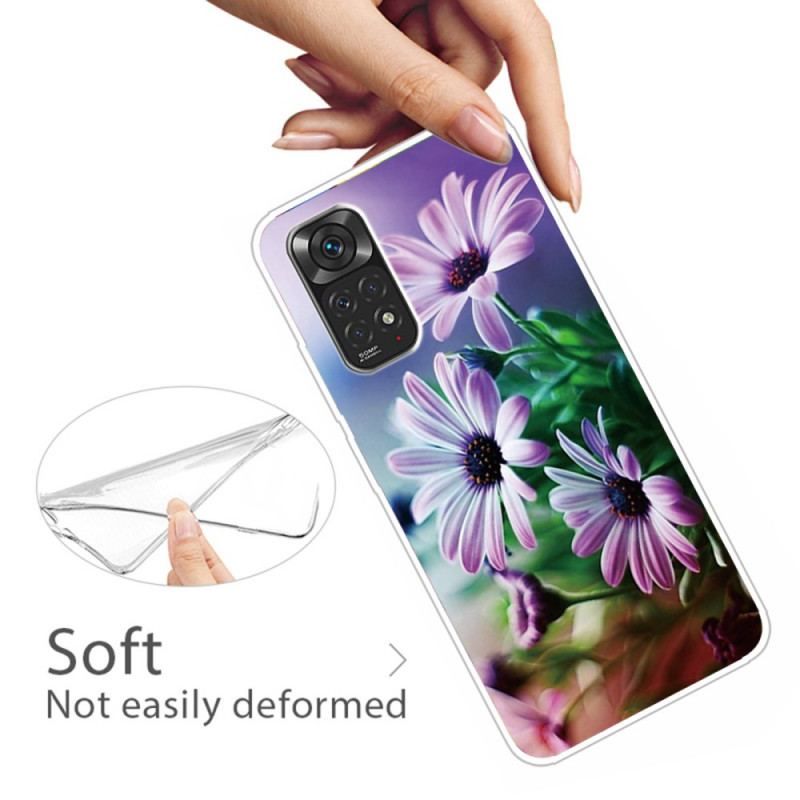 Coque Xiaomi Redmi Note 11 Pro / Note 11 Pro 5G Fleurs Réalistes