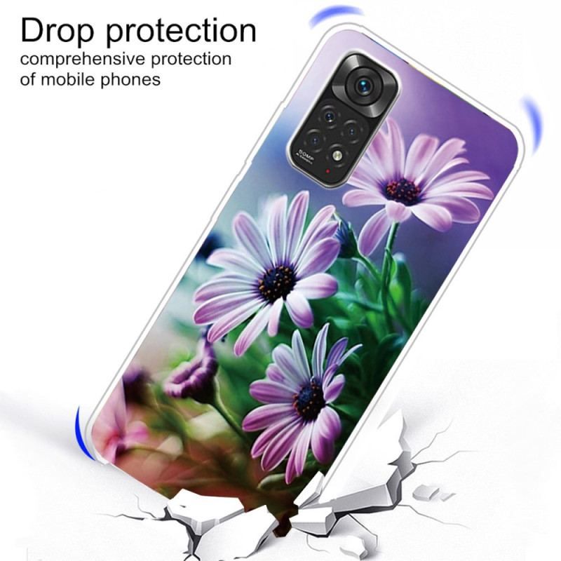 Coque Xiaomi Redmi Note 11 Pro / Note 11 Pro 5G Fleurs Réalistes