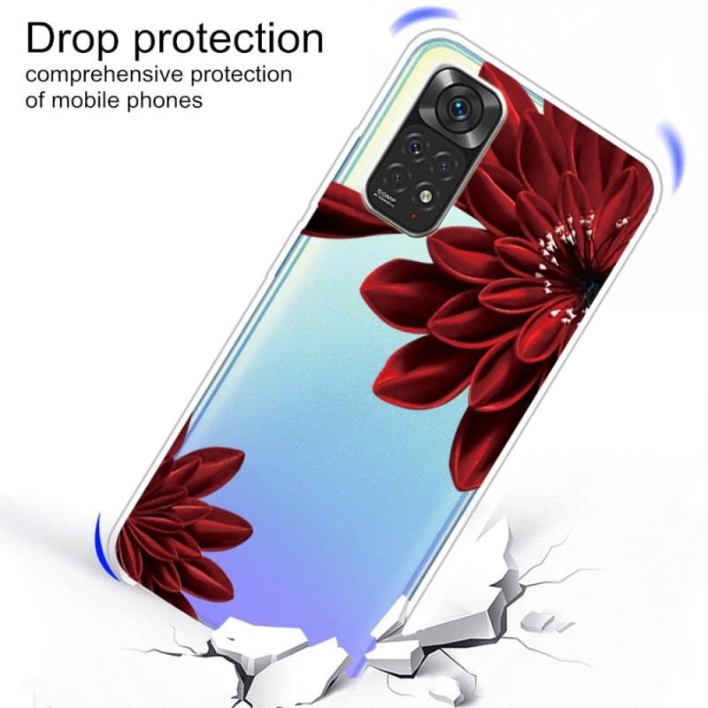 Coque Xiaomi Redmi Note 11 Pro / Note 11 Pro 5G Fleurs Sauvages