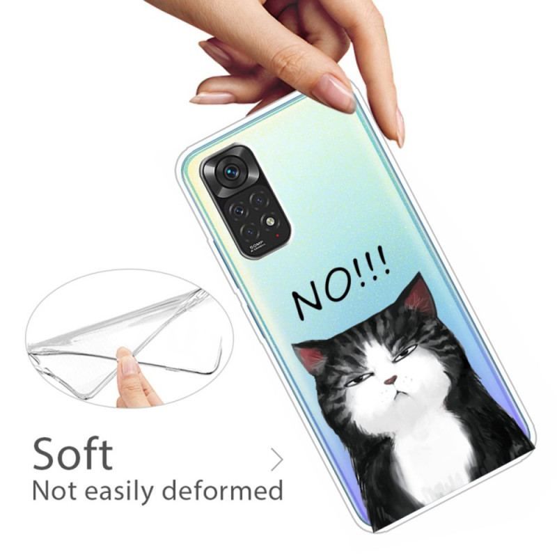 Coque Xiaomi Redmi Note 11 Pro / Note 11 Pro 5G Le Chat Qui Dit Non