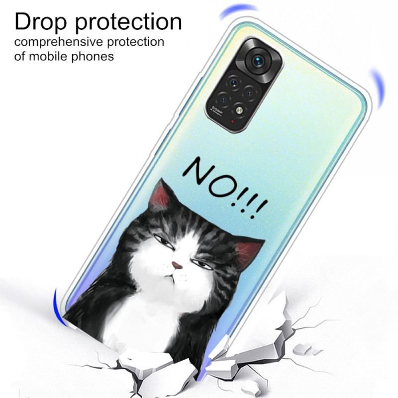 Coque Xiaomi Redmi Note 11 Pro / Note 11 Pro 5G Le Chat Qui Dit Non