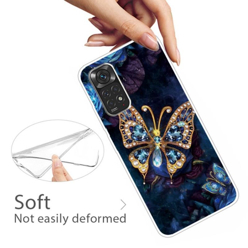 Coque Xiaomi Redmi Note 11 Pro / Note 11 Pro 5G Papillon D'Or