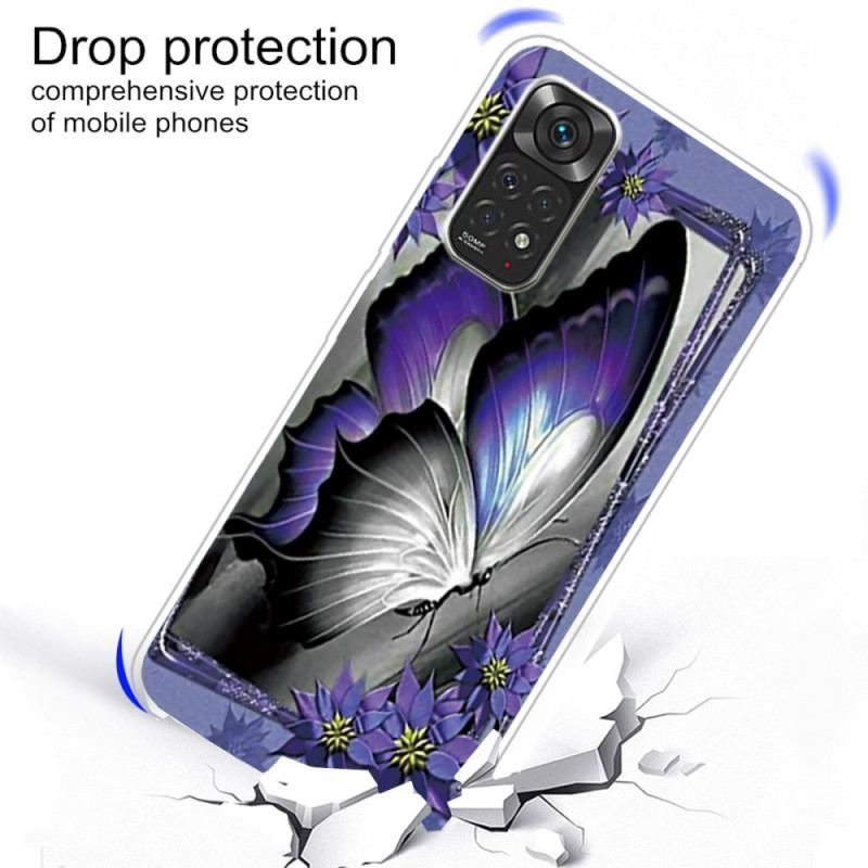 Coque Xiaomi Redmi Note 11 Pro / Note 11 Pro 5G Papillon Royal