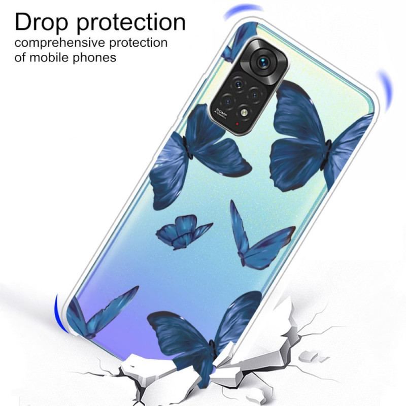 Coque Xiaomi Redmi Note 11 Pro / Note 11 Pro 5G Papillons Sauvages