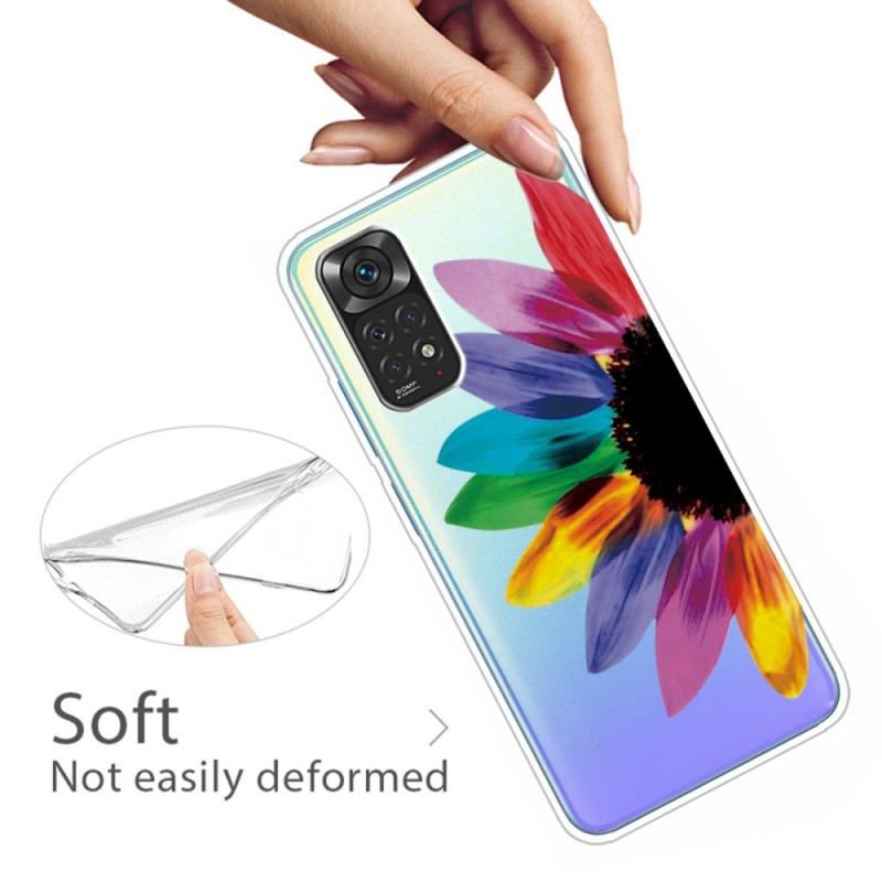 Coque Xiaomi Redmi Note 11 Pro / Note 11 Pro 5G Pétales Colorées