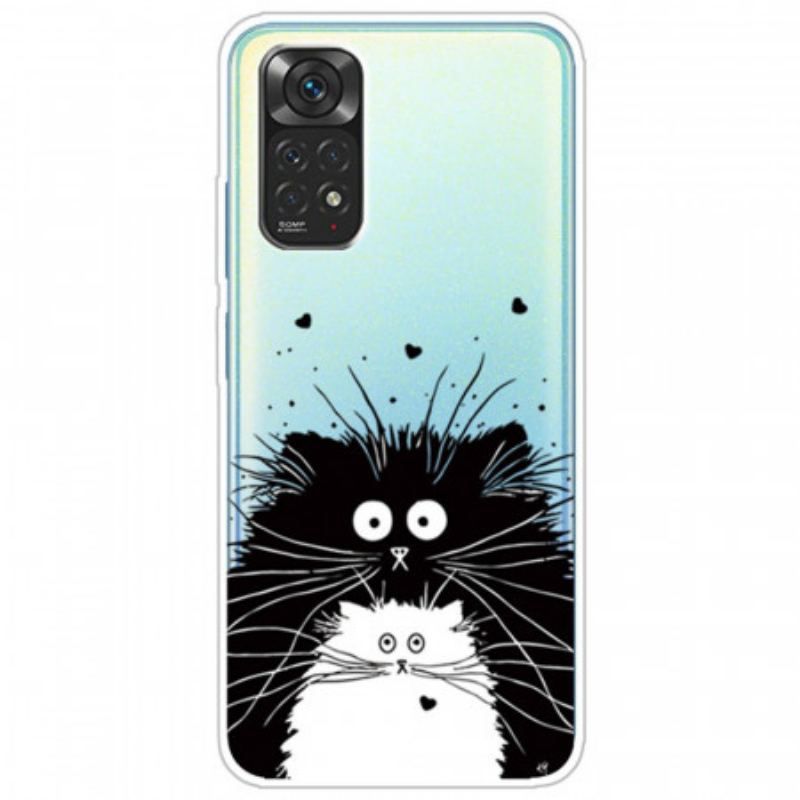 Coque Xiaomi Redmi Note 11 Pro / Note 11 Pro 5G Regarde les Chats