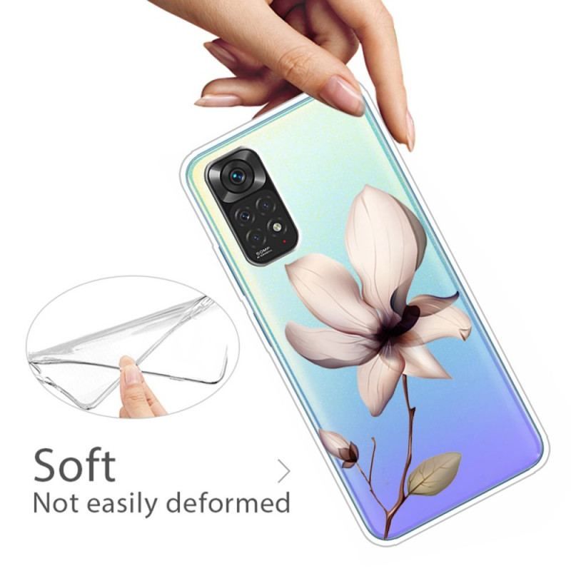 Coque Xiaomi Redmi Note 11 Pro / Note 11 Pro 5G Transparente Fleur