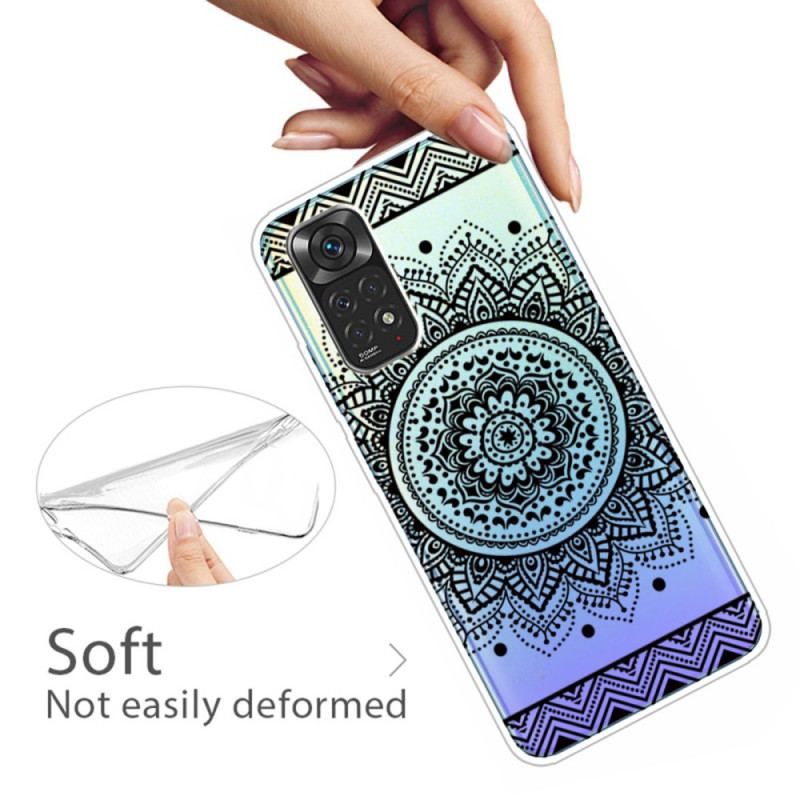 Coque Xiaomi Redmi Note 11 Pro / Note 11 Pro 5G Transparente Fleur Mandala