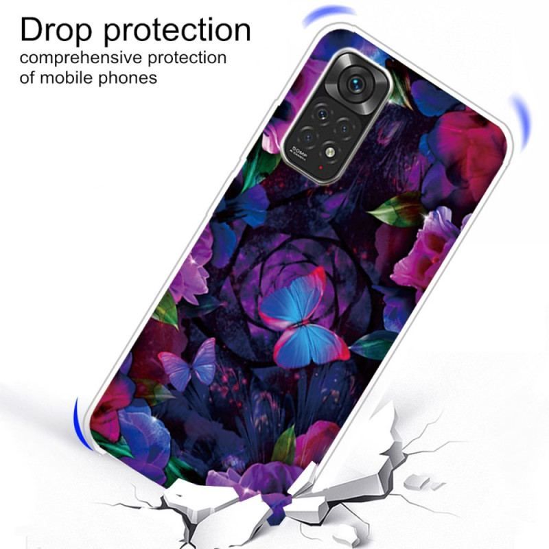 Coque Xiaomi Redmi Note 11 Pro / Note 11 Pro 5G Variation Papillons