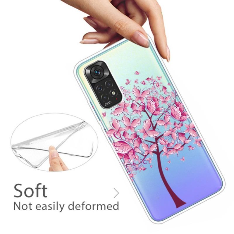 Coque Xiaomi Redmi Note 11 Pro / Note 11 Pro 5Gs Top Arbre Rose