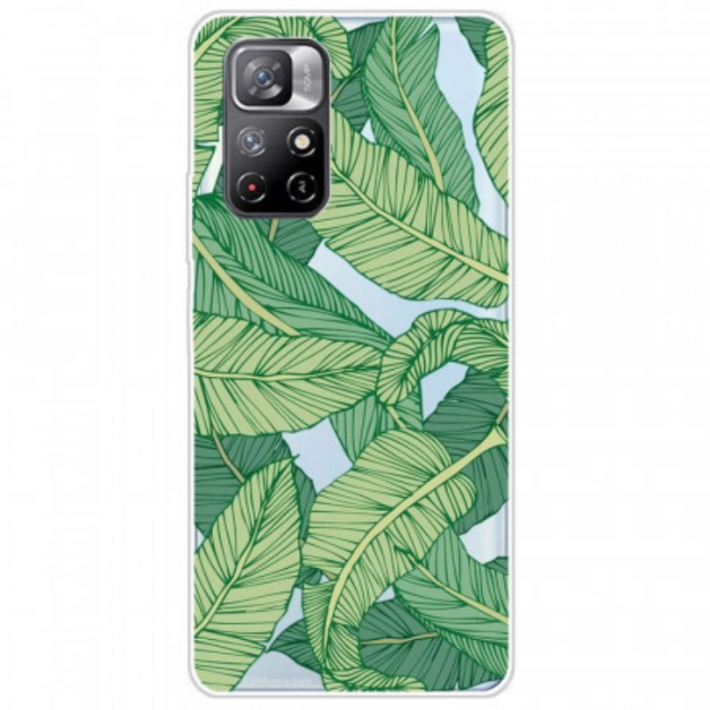 Coque Xiaomi Redmi Note 11 Pro Plus 5G Feuilles Graphiques