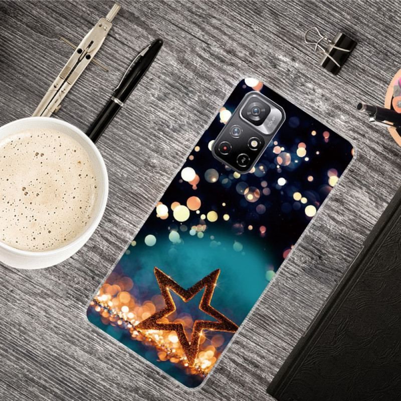 Coque Xiaomi Redmi Note 11 Pro Plus 5G Flexible Étoile