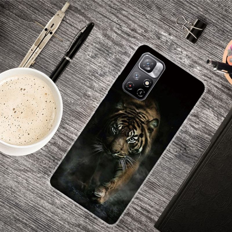 Coque Xiaomi Redmi Note 11 Pro Plus 5g Flexible Tigre