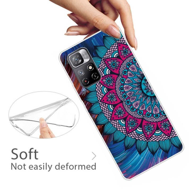 Coque Xiaomi Redmi Note 11 Pro Plus 5G Silicone Mandala