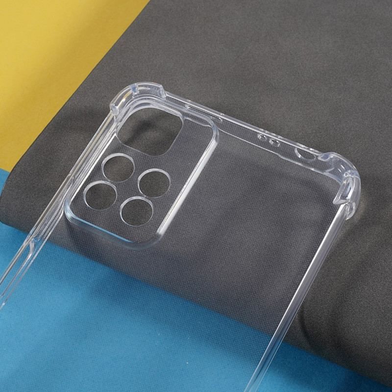 Coque Xiaomi Redmi Note 11 Pro Plus 5G Transparente Coins Renforcés